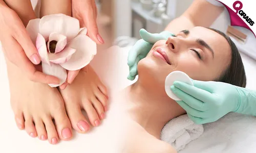 Spa Mani-Pedi, Face Clean-Up with Threading & More!
